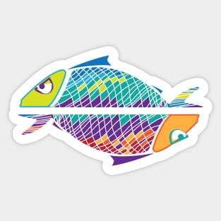 Two fish Sticker